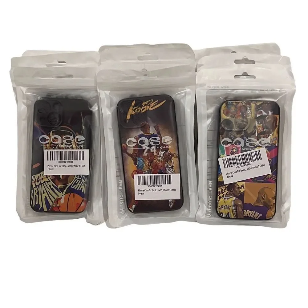 Lot of 11 IPhone 13 mini silicone Kobe Bryant cases New